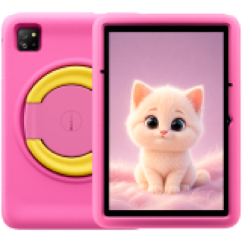 Blackview Tab A6 Kids WiFi 10.1-inch HD+ IPS 800x1280 A523 Octa-core 1.8GHz 4GB/128GB 5100mAh NO Charger 5MP Front/8MP Rear camera Android 15 Rose Pin