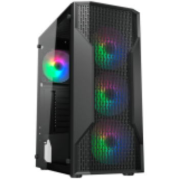 COUGAR Obudowa MX110 RGB, Midi Tower, Czarna