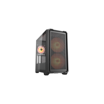 COUGAR MX600 Mini RGB PC Case, Mini Tower, Black