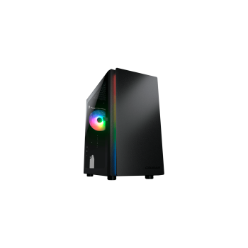 COUGAR Obudowa Purity RGB, Mini Tower, 1 x ARGB, Czarna