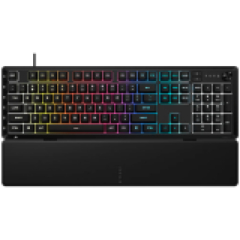 CORSAIR SKIFF 100 PLUS Wired RGB Membrane Gaming Keyboard, 10-Zoned RGB LED