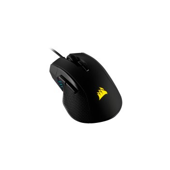 CORSAIR IRONCLAW RGB, FPS/MOBA, Black, Backlit RGB LED, 18000 DPI, Optical