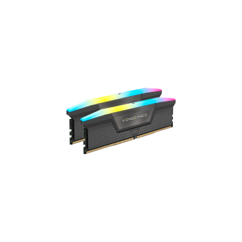 CORSAIR VENGEANCE RGB DDR5 96GB (2 x 48GB) DDR5 6000 CL30-36-36-76 1.40V AMD EXPO & Intel XMP - Grey