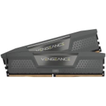 CORSAIR DDR5, 5600MT/s 16GB 2x8GB DIMM, Unbuffered, 40-40-40-77, 1Gbx16, Std PMIC, AMD EXPO & Intel XMP, VENGEANCE DDR5 Cool Grey Heatspreader, Black