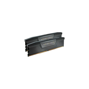 CORSAIR DDR5, 6000MT/s 32GB 2x16GB DIMM, 40-40-40-77, Std PMIC, XMP 3.0, VENGEANCE DDR5 Black Heatspreader, Black PCB, 1.35V