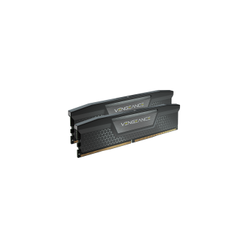 CORSAIR DDR5, 5200MT/s 48GB 2x24GB DIMM, 38-38-38-84, XMP 3.0, VENGEANCE DDR5 Black Heatspreader, 1.25V