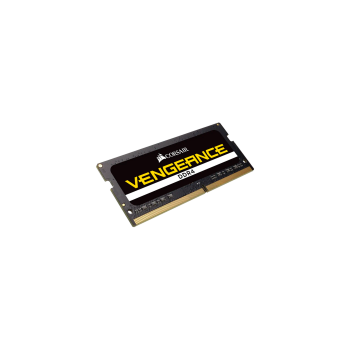 CORSAIR DDR4, 3200MHz 8GB 1x8GB SODIMM, Unbuffered, 22-22-22-53, Black