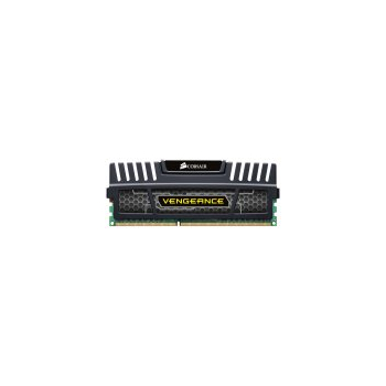 CORSAIR DDR3, 1600MHz 8GB 1x8 DIMM, Vengeance Black Heat Spreader, XMP 1.3, 1.5V