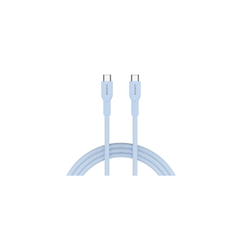 CANYON Kabel OnWire 60CL C-C 60W  w oplocie 1m Niebieski