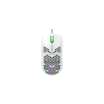 CANYON Mysz gamingowa Puncher GM-11 RGB 7 Przyc. Przew. Biała