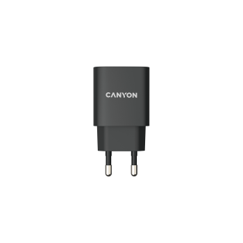 CANYON Ładowarka sieciowa H-20-02 PD 20W USB-C Czarna