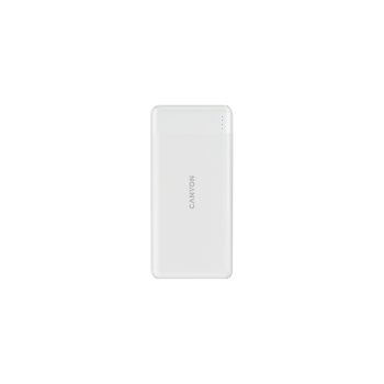 CANYON Powerbank PB-109 10000 mAh PD 18W QC 3.0 20W Biały
