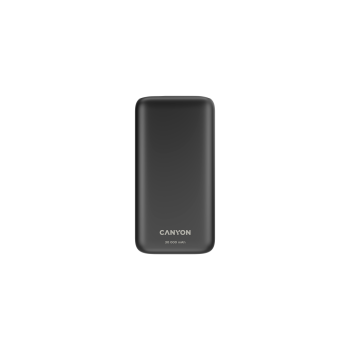 CANYON Powerbank PB-301 LED 30000 mAh PD 20W QC 3.0 Czarny