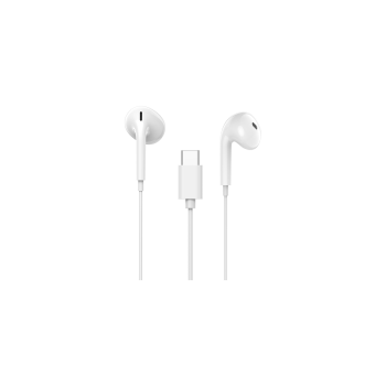 CANYON Słuchawki douszne SEP-6 HiRes Przewód USB-C Białe