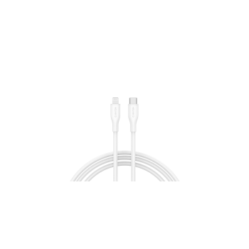 CANYON Kabel CLNM60 C-L 60W MFI 1m Silikonowy Biały