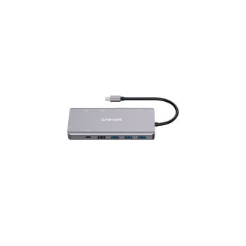 CANYON HUB DS-12 13 w 1 4k USB-C Szary