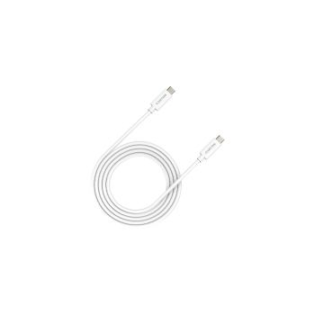 CANYON Kabel UC-42 USB-C do USB-C 240W 20Gbps 4k 2m Biały