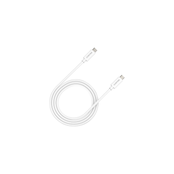 CANYON Kabel UC-44 USB-C do USB-C 240W 40Gbps 4k 1m Biały
