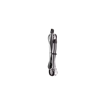 CORSAIR Premium  EPS12V CPU cable, Type 4 (Generation 4), WHITE/BLACK