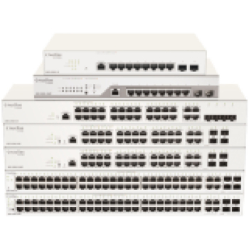 D-LINK Switch 10 Port Gigabit PoE+ Nuclias Smart Managed (With 1 Year License)