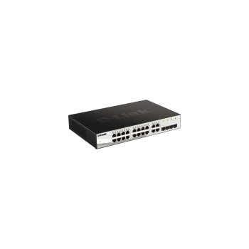 D-LINK 16-port 10/100/1000 Gigabit Smart Switch including 4 Combo 1000BaseT/SFP