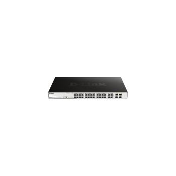 D-LINK 24 PoE 10/100/1000 Base-T port with 4 x 1000Base-T /SFP ports