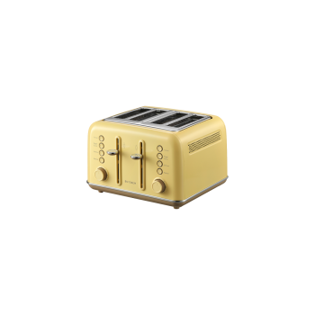 BUYDEEM Toster na 4 kromki, model DT640E, kolor Mellow Yellow, EU