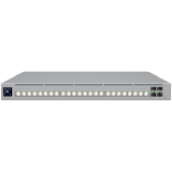 Enterprise Campus 24S PoE ECS-24S-PoE (1050W) Enterprise-grade 24-port, Layer 3 Etherlighting PoE+++ switch with Stacking support and high-capacity 10
