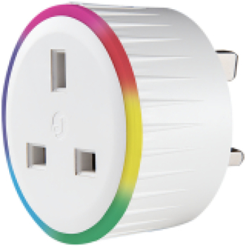 SHELLY Wave Plug UK LR inteligentne gniazdko UK białe