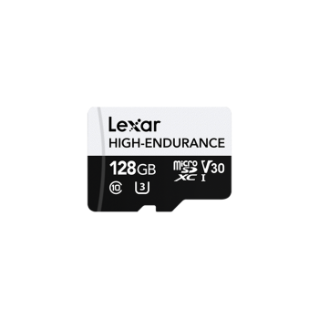 LEXAR HIGH ENDURANCE 128GB microSDXC 100MB/s C10 A1 V30 U3