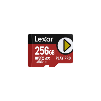 LEXAR PLAY PRO 256GB microSD Express 900MB/s EX C10 U3