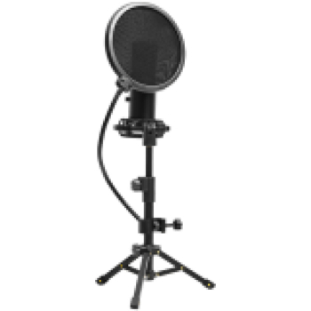 LORGAR Mikrofon Gamingowy Voicer 721, USB, Czarny