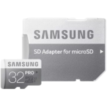 SAMSUNG PRO microSDHC 32GB + Adapter