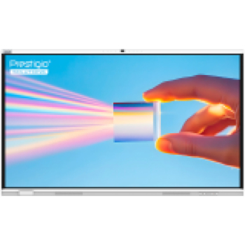 PRESTIGIO SOLUTIONS Multiboard 75'' Prism, Android 14, Google EDLA, AI Camera, 8/128GB, 50TP