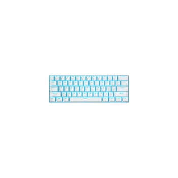 ROYAL KLUDGE RK61 White Gaming Keyboard Brown switch