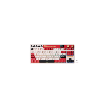 ROYAL KLUDGE RK M87 Famicom Gaming Keyboard Cream switch