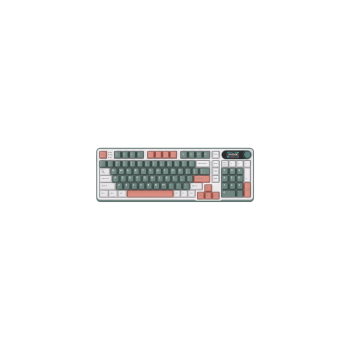 ROYAL KLUDGE RK-S98 Camping Green Gaming Keyboard Chartreuse switch