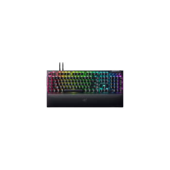 RAZER Klawiatura Gamingowa Przewodowa BlackWidow V4 Pro,Yellow Switch, układ US