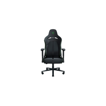 Razer Enki X, Gaming Chair, Dual-Textured Synthetic Leather, 2D Armrests, Class 4 Gas Lift, Optimized Cushion Density, Built-in Lumbar Arch, Adjustabl