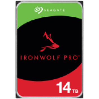 SEAGATE IronWolf Pro (3.5", 14TB, SATA III, 7200 obr./min)