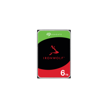 SEAGATE IronWolf (3.5", 6TB, SATA III, 5400 obr./min)