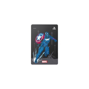 SEAGATE Dysk zew PS4 Marvel’s Avengers - Cap (2.5'', 2TB, USB 3.0) Metallic Gray