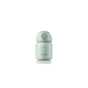 BUYDEEM Termos ze stali nierdzewnej 200ml, TAN200, Cozy Greenish