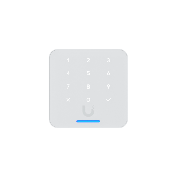 Ubiquity UA-G3-Flex-W Third-generation NFC card reader with a keypad and Touch Pass support, White