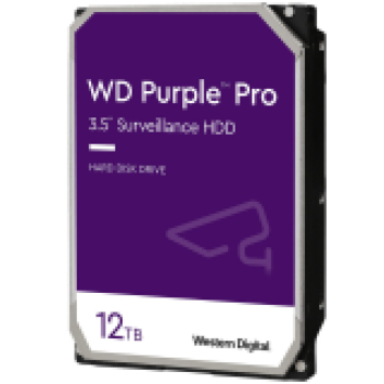 WESTERN DIGITAL Purple Pro (3.5'', 12TB, 256MB, 7200 RPM, SATA 6 Gb/s)