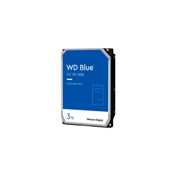 WESTERN DIGITAL Blue CMR, (3.5'', 3TB, 256MB, 5400 RPM, SATA 6Gbps)