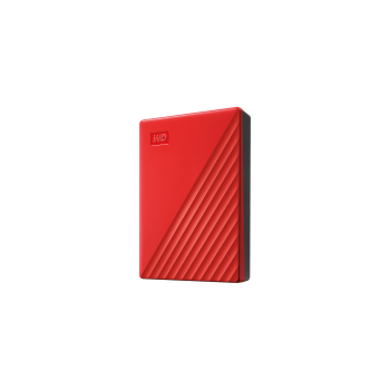 HDD External WD My Passport (6TB, USB 3.2) Red
