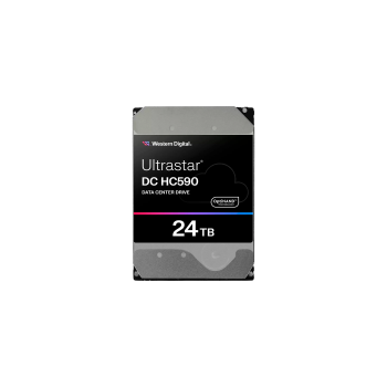 HDD Server WD/HGST ULTRASTAR DC HC590 (3.5", 24TB, 512MB, 7200RPM, SAS ULTRA 512E SE P3) SKU: 0F59373
