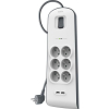 Belkin Listwa zasilająca przeciwprzepięciowa 650J, 6 gniazd, 2x USB-A, 2m