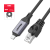 Unitek kabel Ethernet RJ-45 LAN, patchcord cat.8 (S/FTP), przewód sieciowy 20m